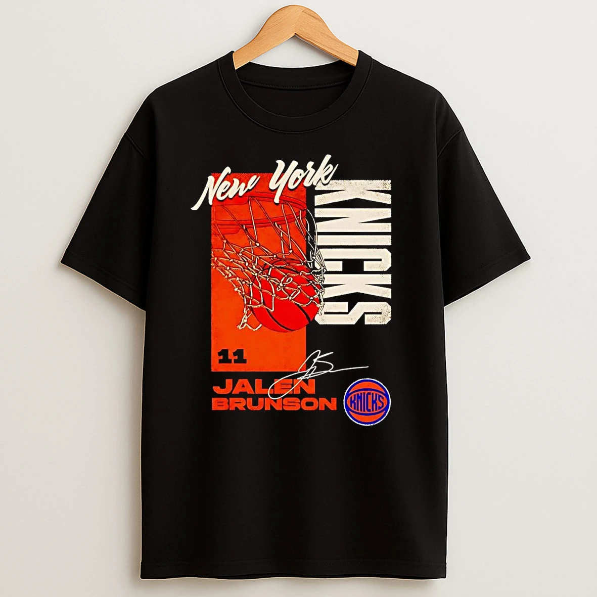 Jalen Brunson New York Knicks All Net T Shirts