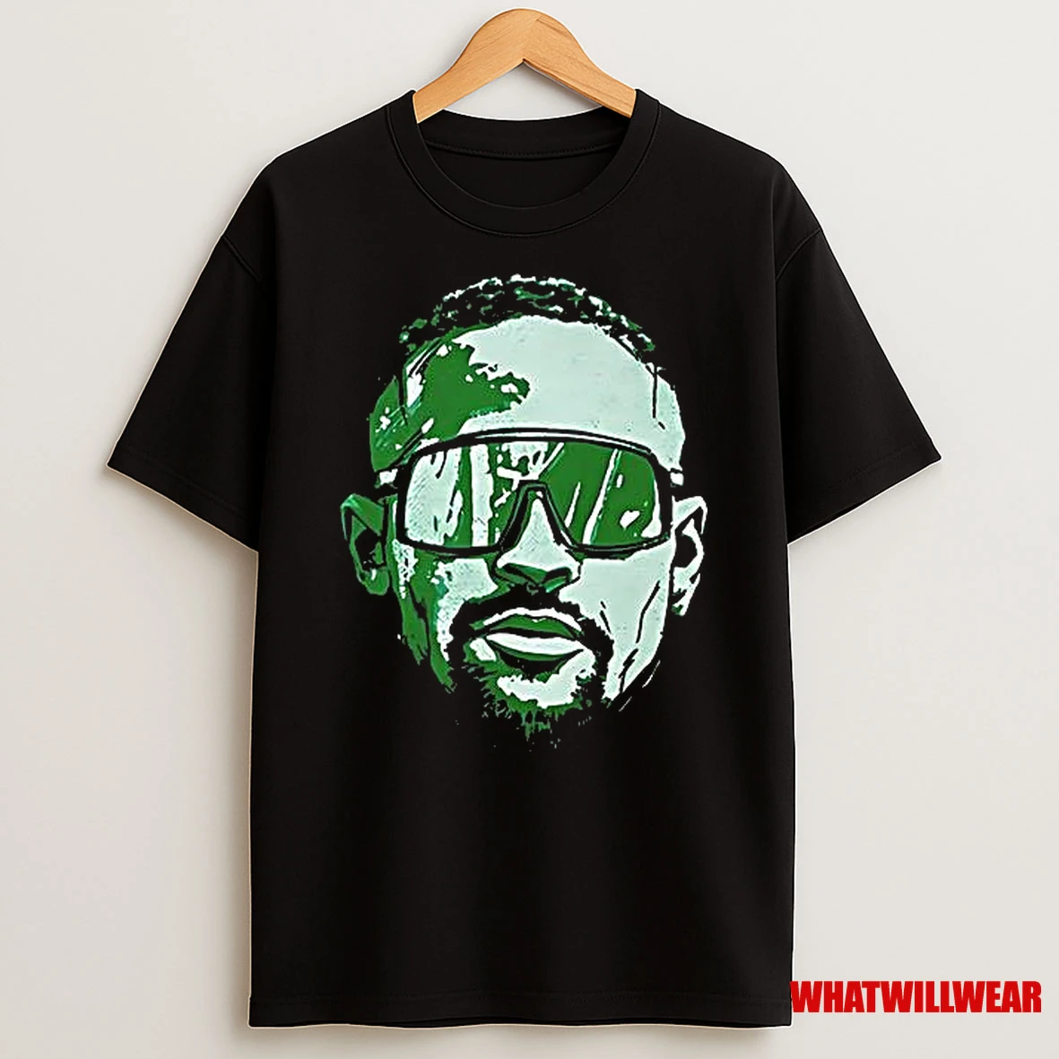 Jalen Hurts Big Head Philadelphia Football Green Shirts