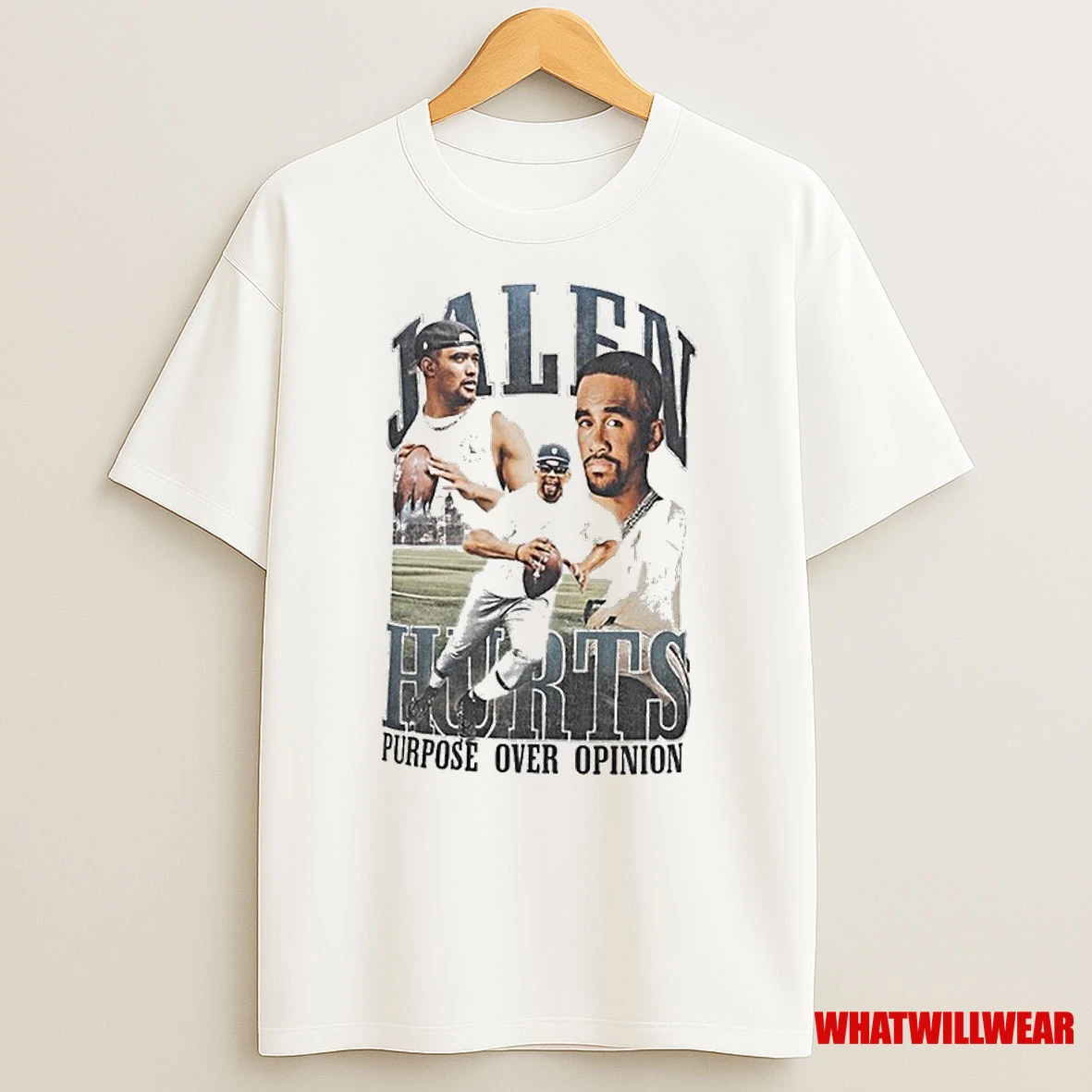 Jalen Hurts Jordan Purpose Over Opinion Shirts Shirts