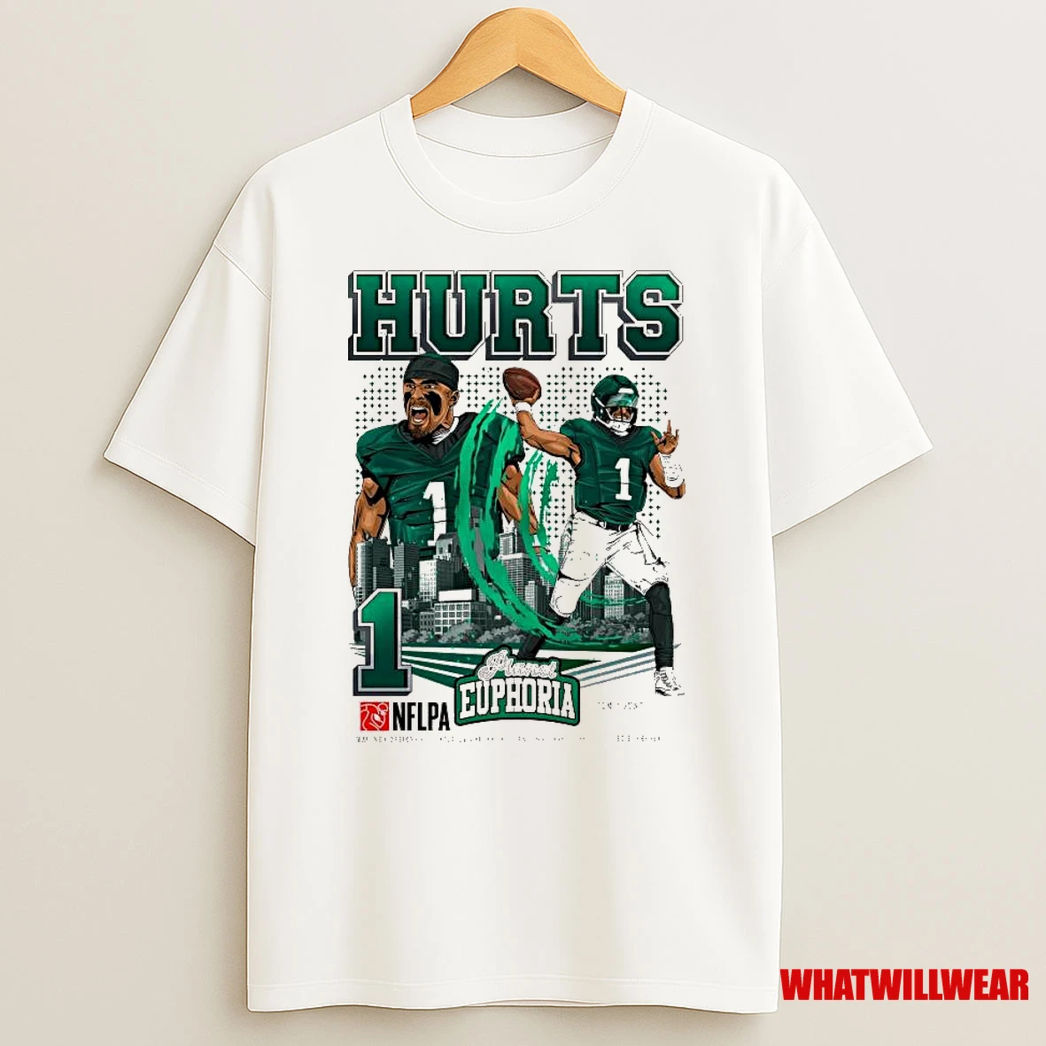 Jalen Hurts Philadelphia Eagles Nflpa 2025 Shirts