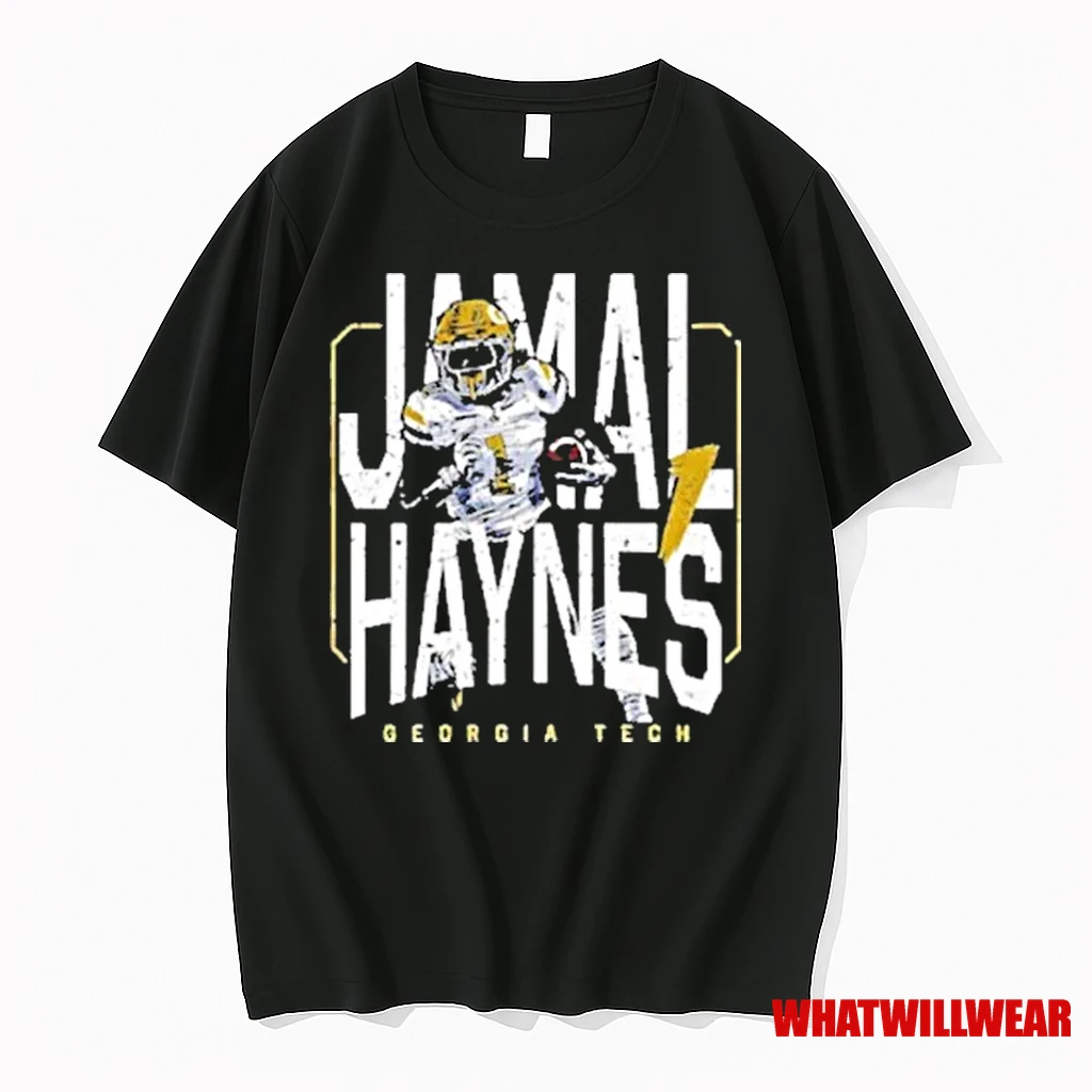 Jamal Haynes Georgia Tech Football Player Number 1 Shirts
