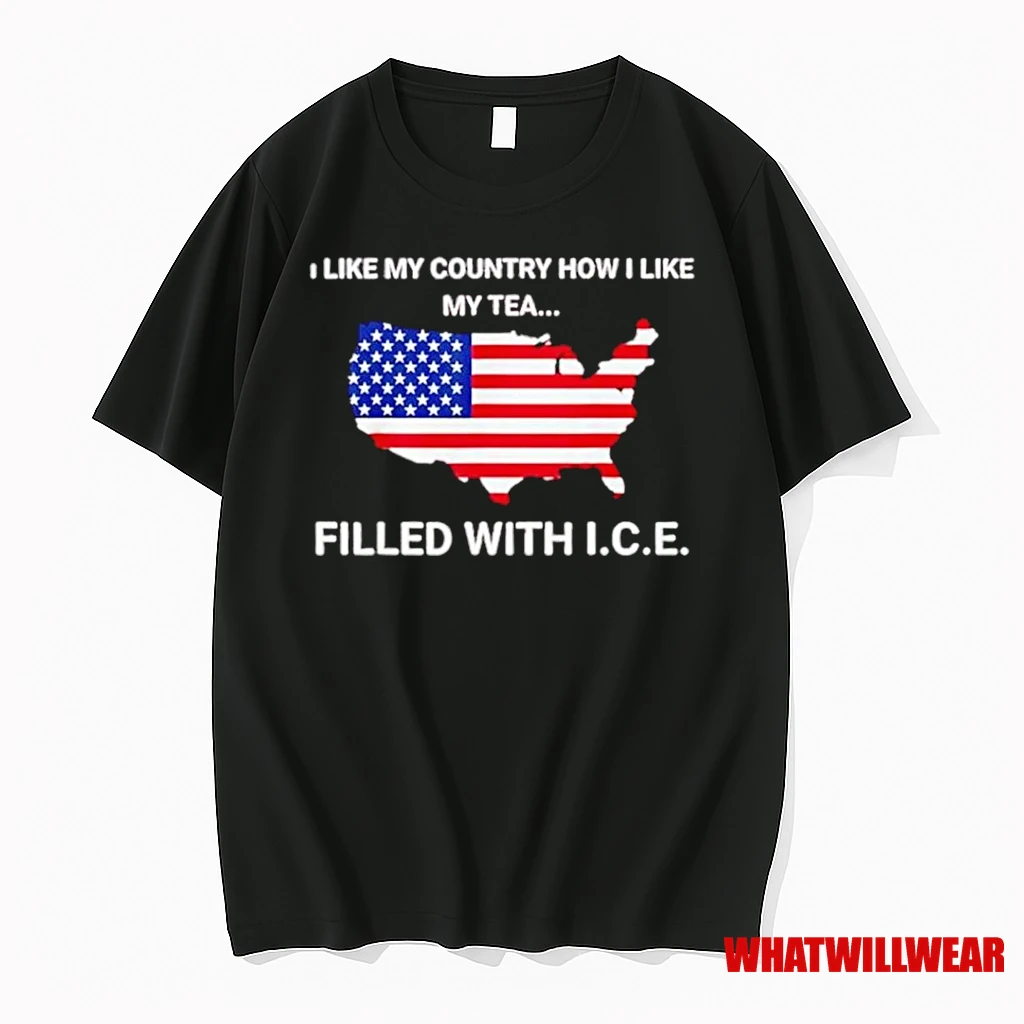 Jamal Wearing I Like Country How I Like My Tea Filled With Ice Shirts