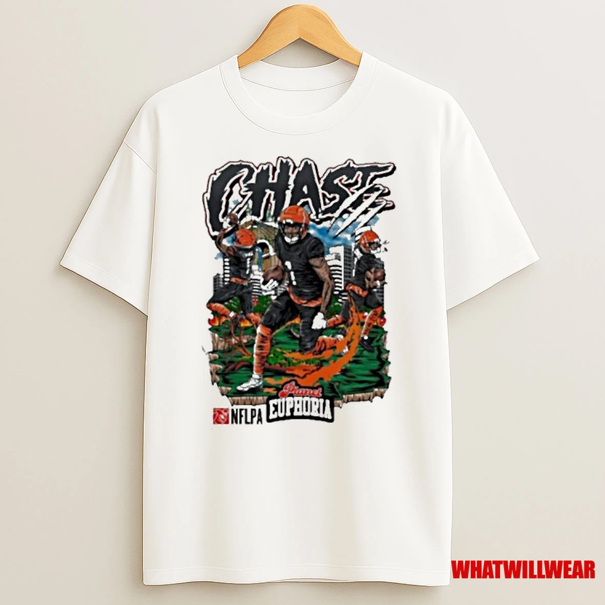 Jamarr Chase Cincinnati Bengals Nflpa 2025 Shirts