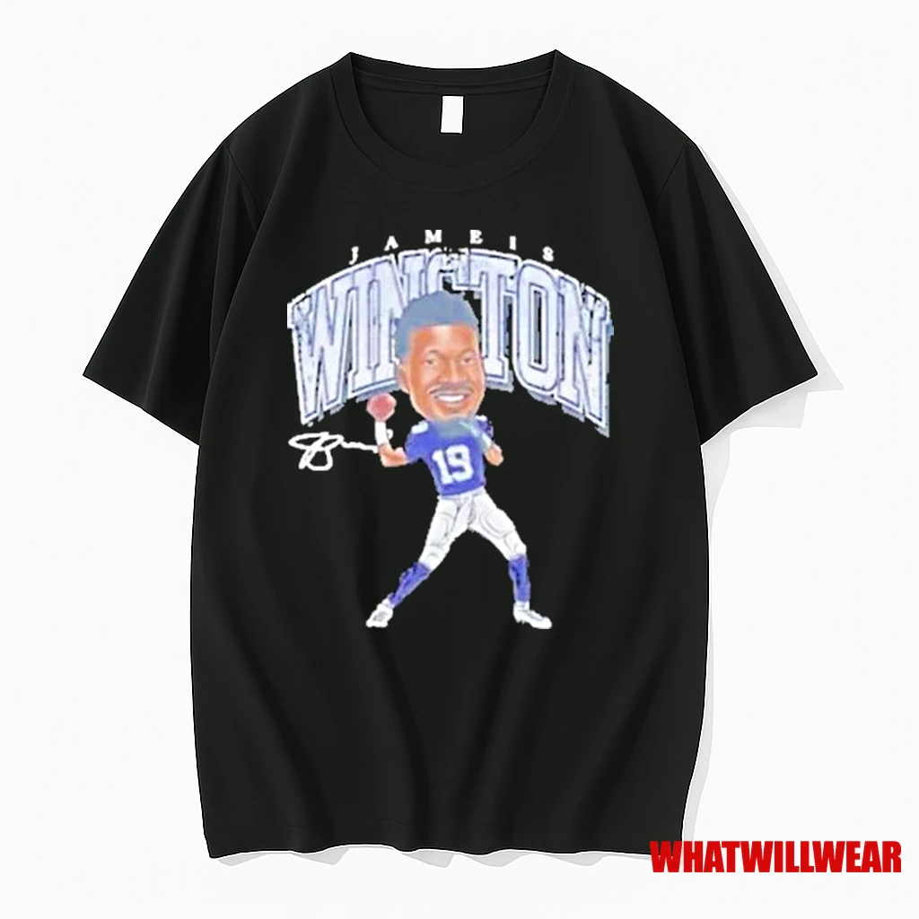 Jameis Winston New York Giants Football Signature Shirts