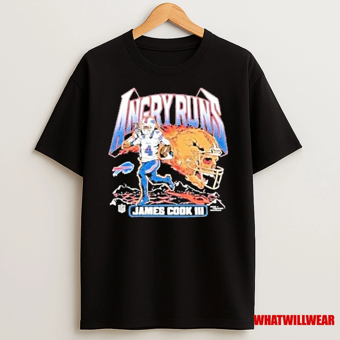 James Cook Iii Buffalo Bills Angry Runs Nfl Good Morning Football Shirts