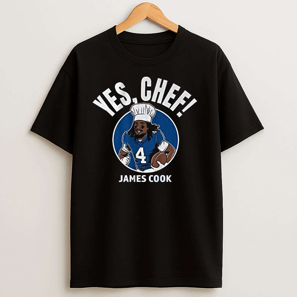 James Cook Yes Chef T Shirts