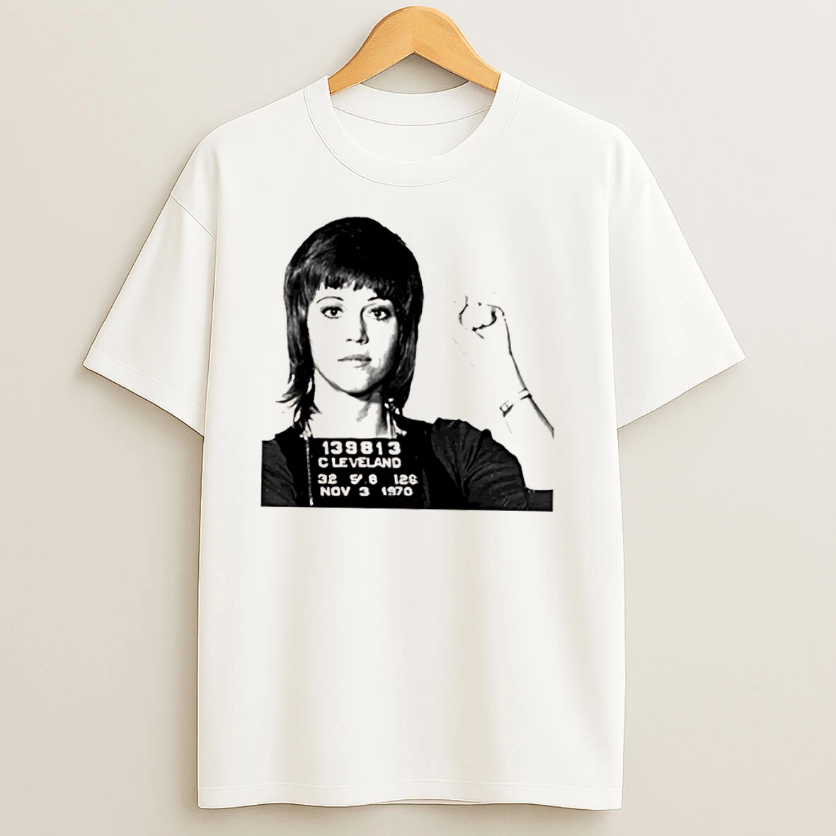 Jane Fonda Mugshot T Shirts