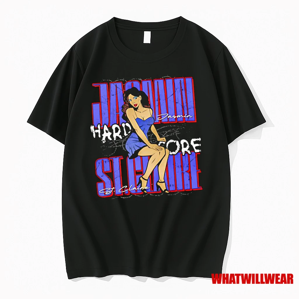 Jasmine St Claire Hard Core Graphic Signature Shirts