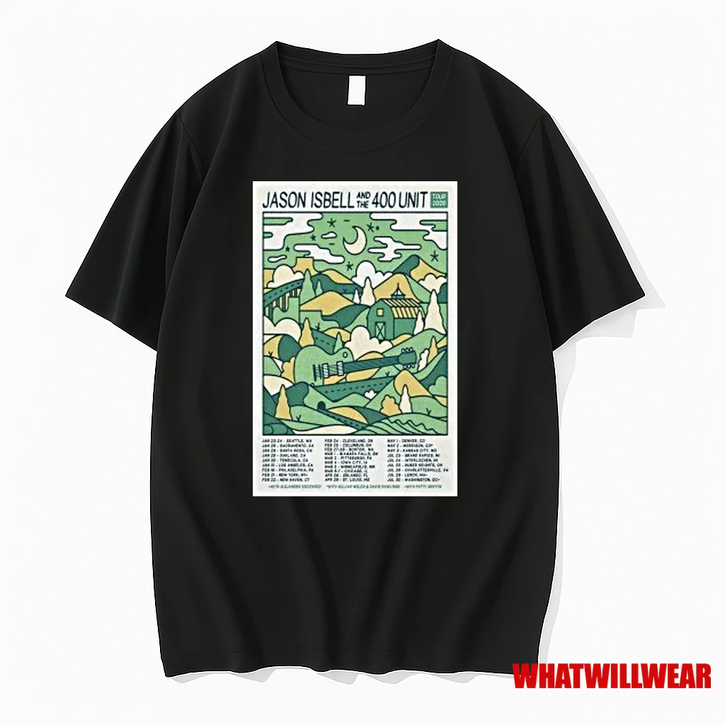 Jason Isbell And The 400 Unit Fall Tour 2026 Shirts