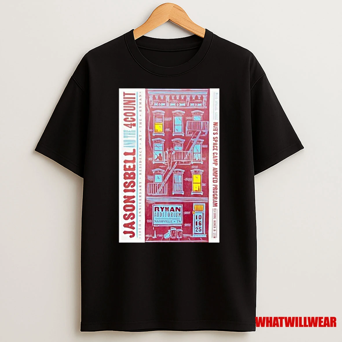 Jason Isbell Event Ryman Auditorium October 16 2025 Shirts