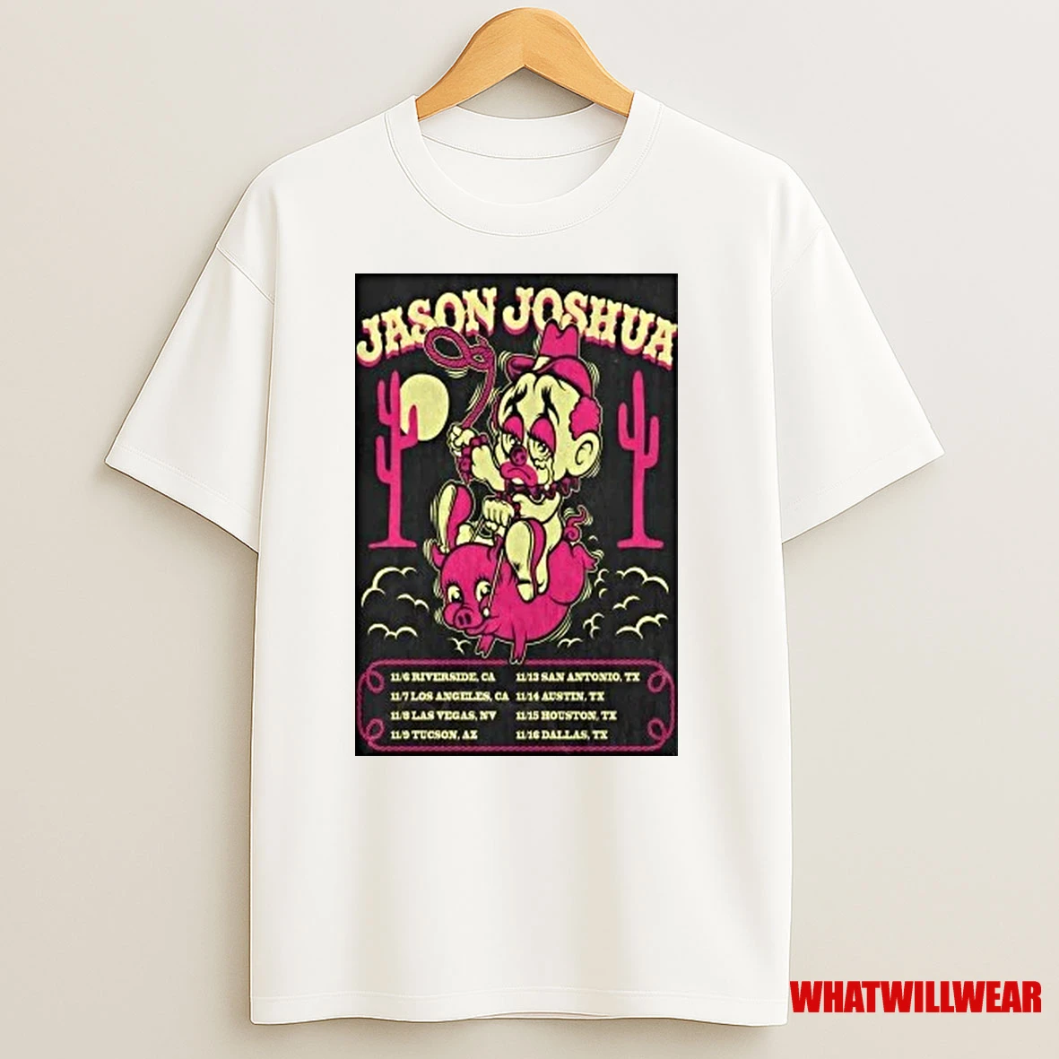 Jason Joshua Nov 2025 Tour Shirts