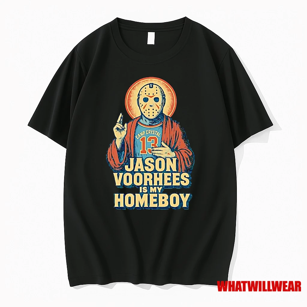 Jason Voorhees Is My Homeboy Halloween Shirts
