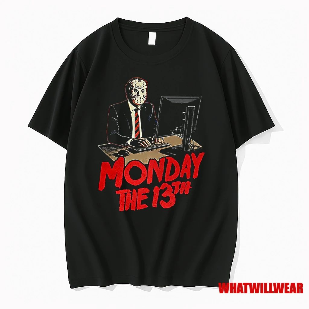 Jason Voorhees Office Staff Monday 13th Halloween Shirts