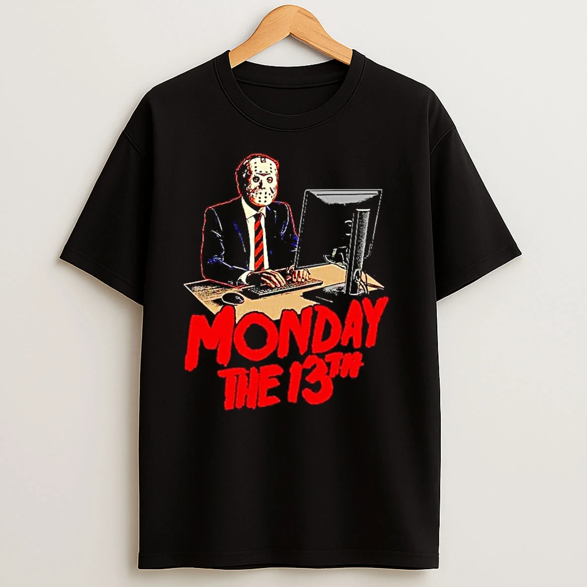 Jason Voorhees Officer Monday 13th Halloween T Shirts
