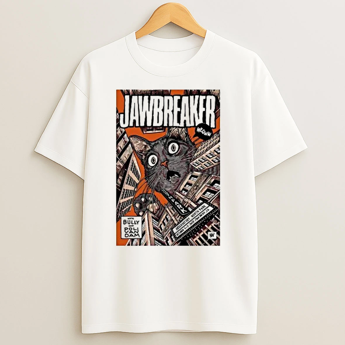 Jawbreaker Oct 4 5 2025 The Observatory North Park In San Diego Ca Shirts