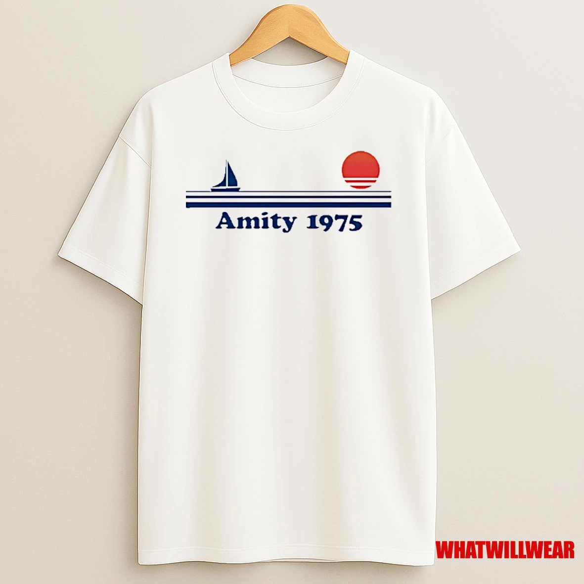 Jaws Amity 1975 Shirts