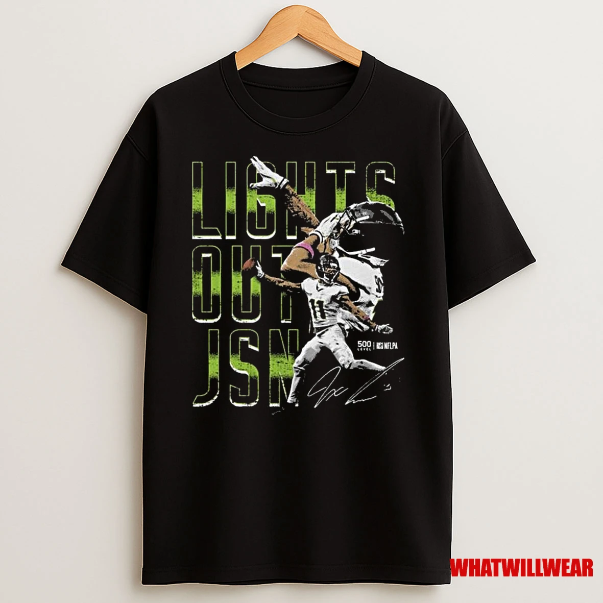 Jaxon Smith Njigba Seattle Lights Out Jsn Shirts
