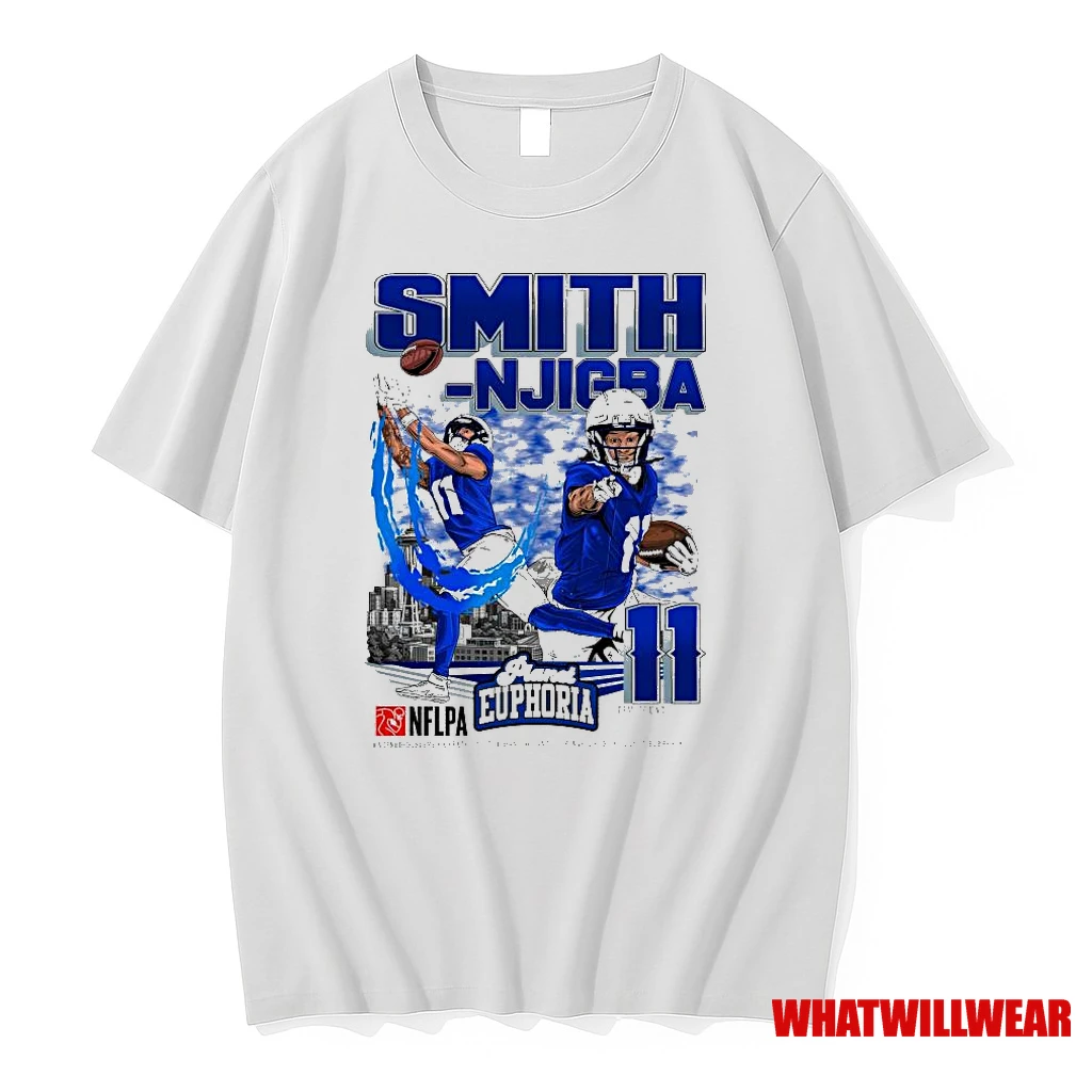 Jaxon Smith Njigba Seattle Seahawks Nflpa 2025 Shirts