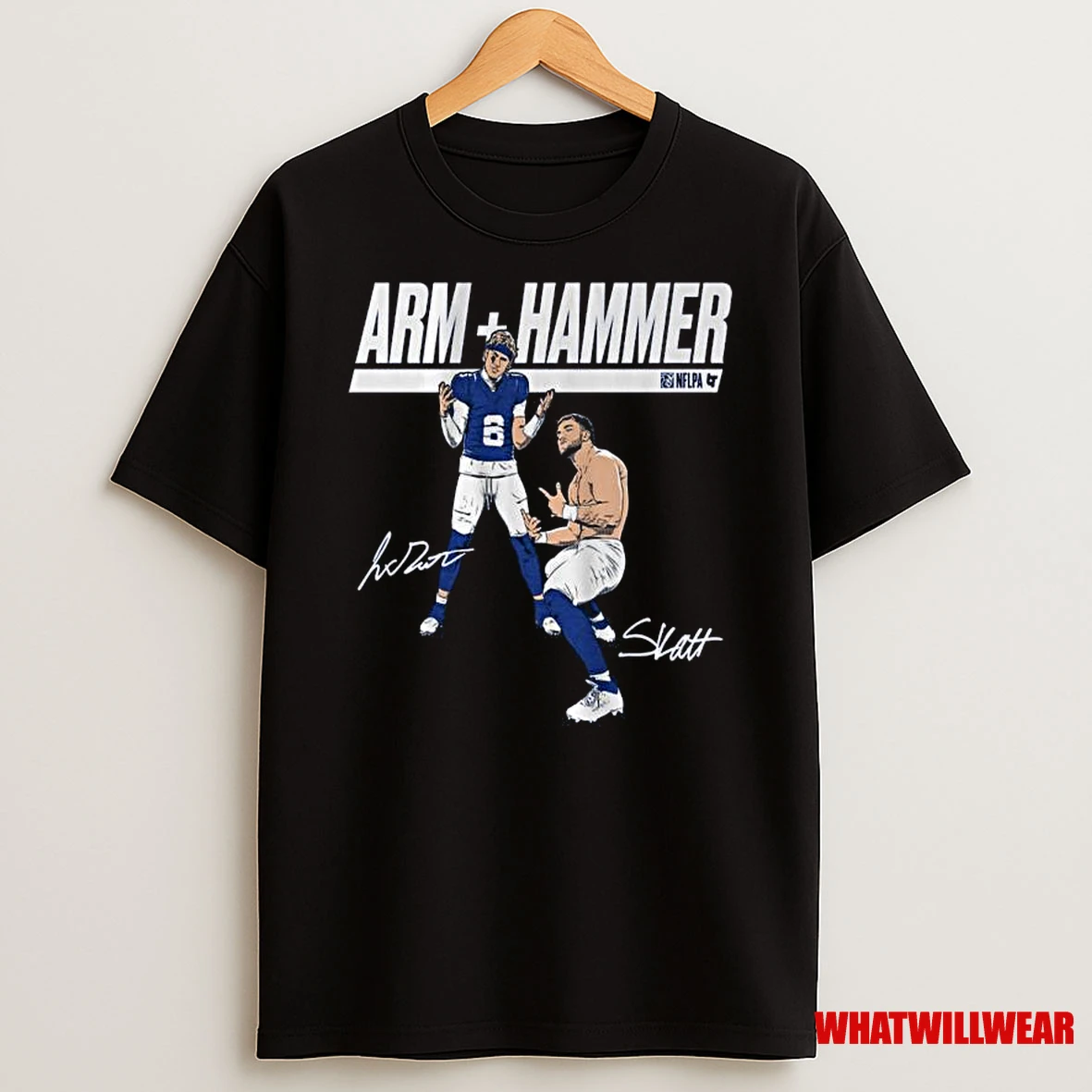 Jaxson Dart Cam Skattebo Arm Hammer Signatures Shirts