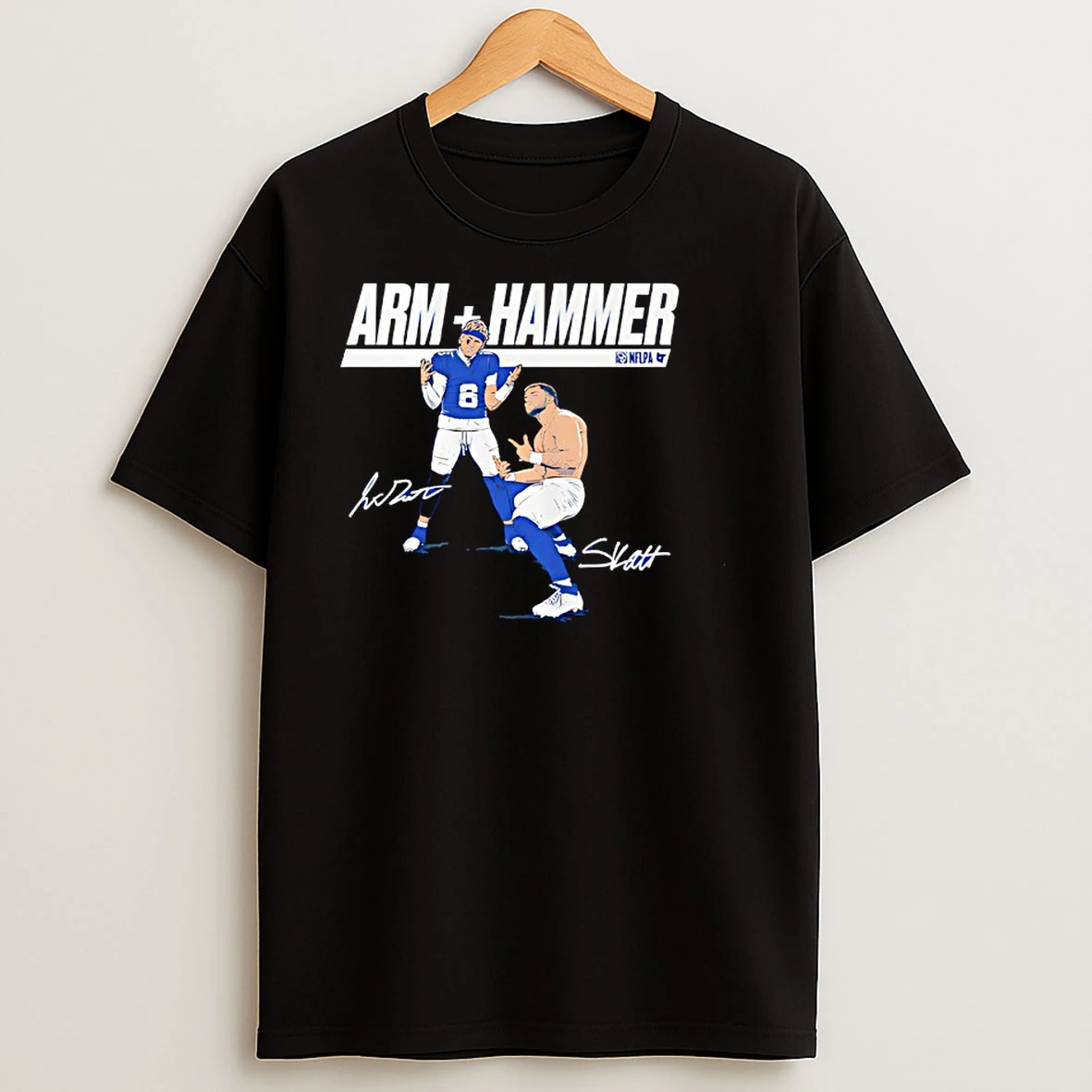 Jaxson Dart Cam Skattebo Arm Hammer Signatures T Shirts