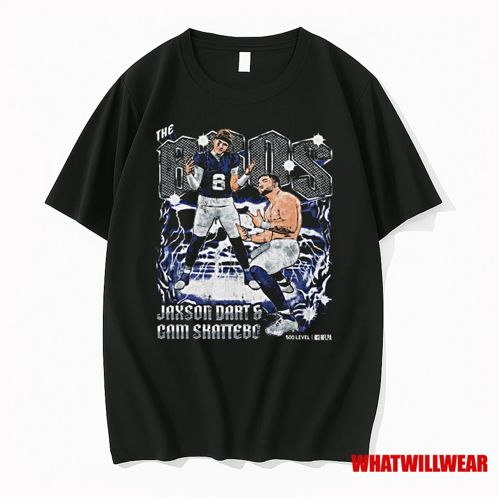 Jaxson Dart Cam Skattebo New York G The Bros Shirts