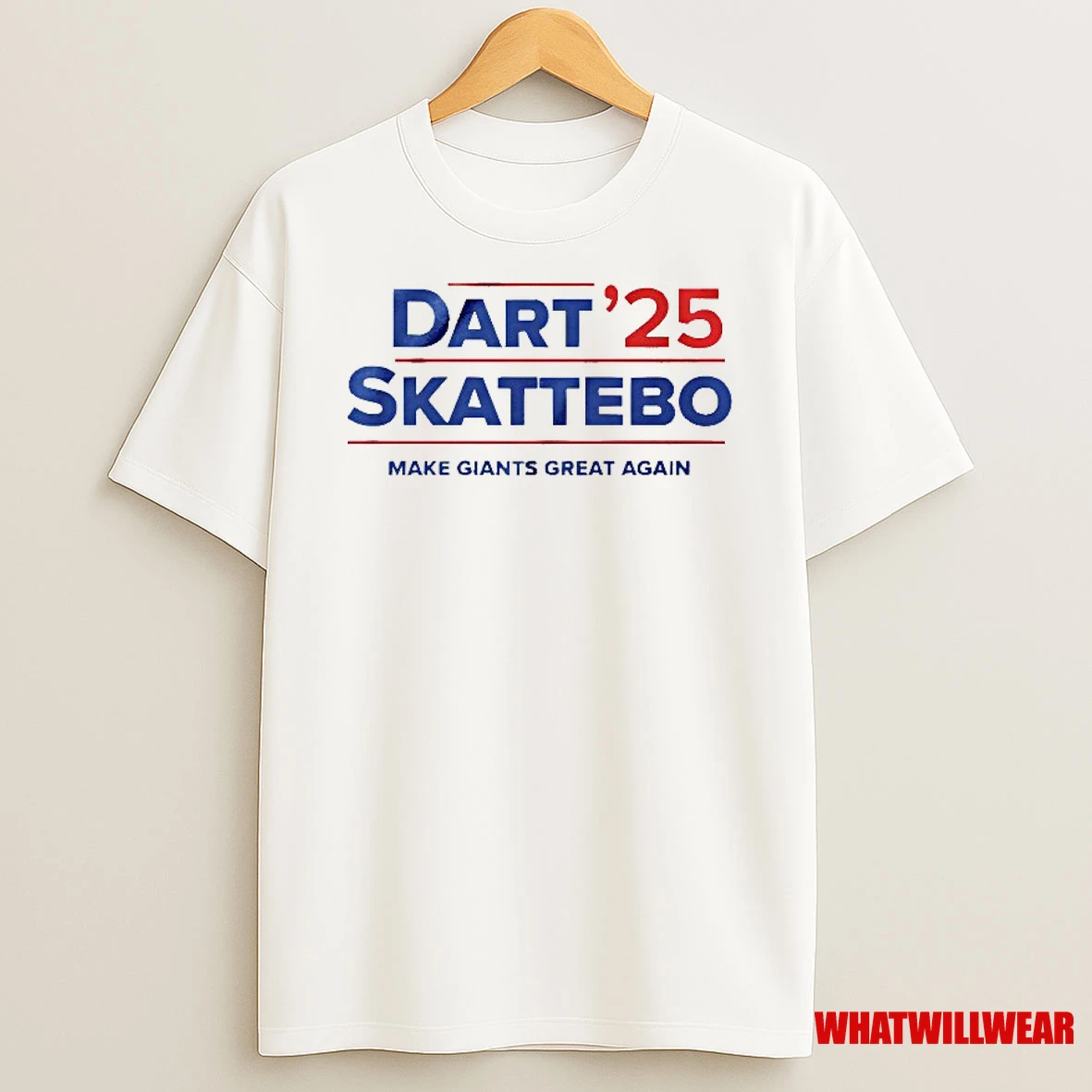 Jaxson Dart And Cam Skattebo 25 Make Giants Great Again Shirts