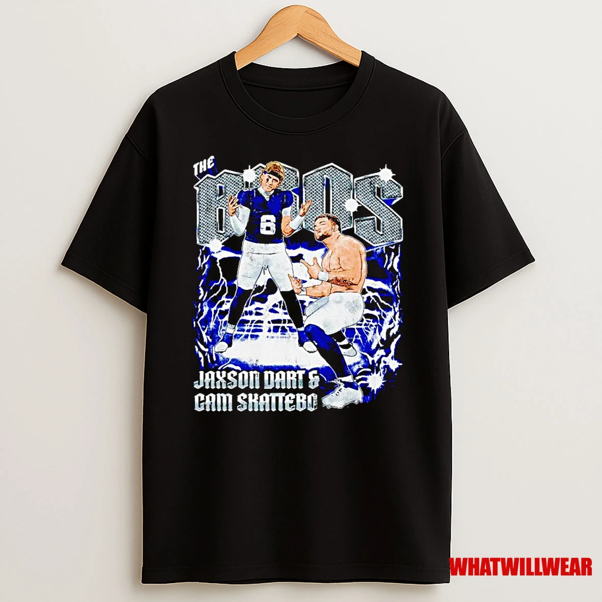 Jaxson Dart And Cam Skattebo The Bros Dancing Shirts