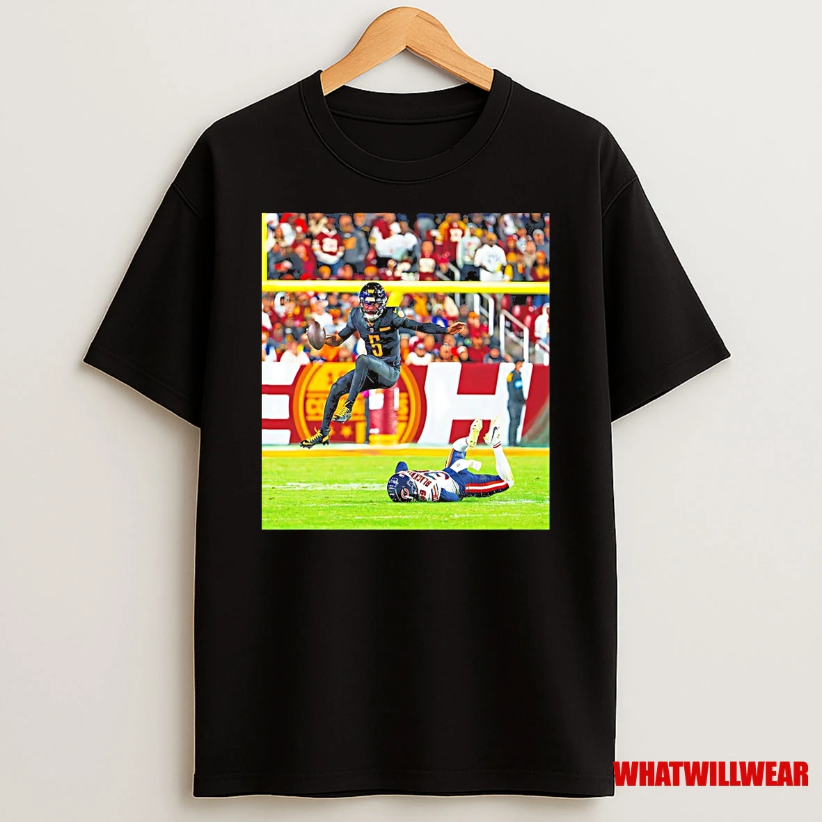 Jayden Daniels Leap Year Washington Commanders Jump Shirts