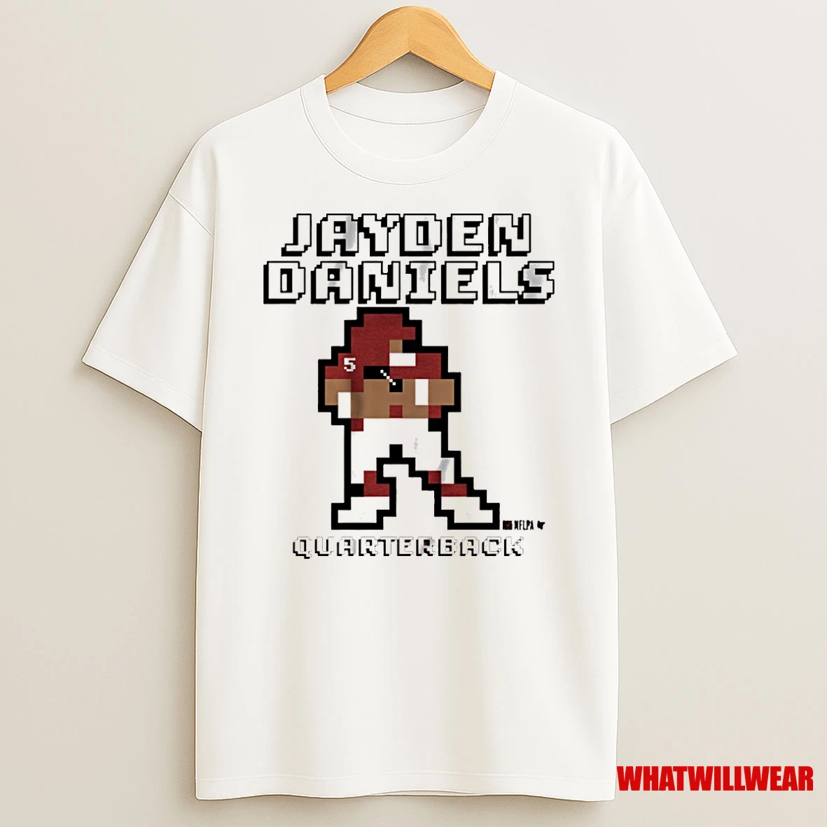 Jayden Daniels Retro Baller Quarterback Washington Commanders Nfl Shirts