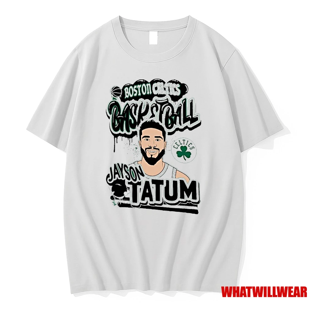 Jayson Tatum Boston Celtics Basketball Outerstuff Youth Baller Shirts