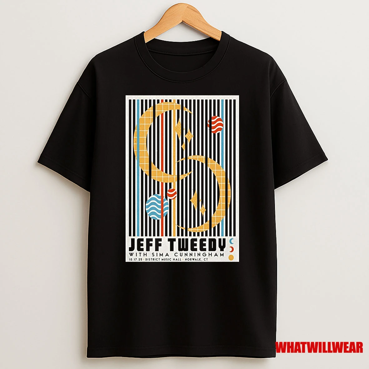 Jeff Tweedy District Music Hall Norwalk Ct October 17 2025 Shirts
