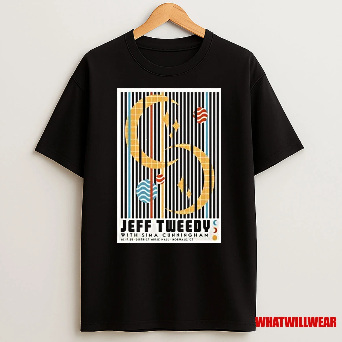 Jeff Tweedy District Music Hall Norwalk Ct Oct 17 2025 Shirts