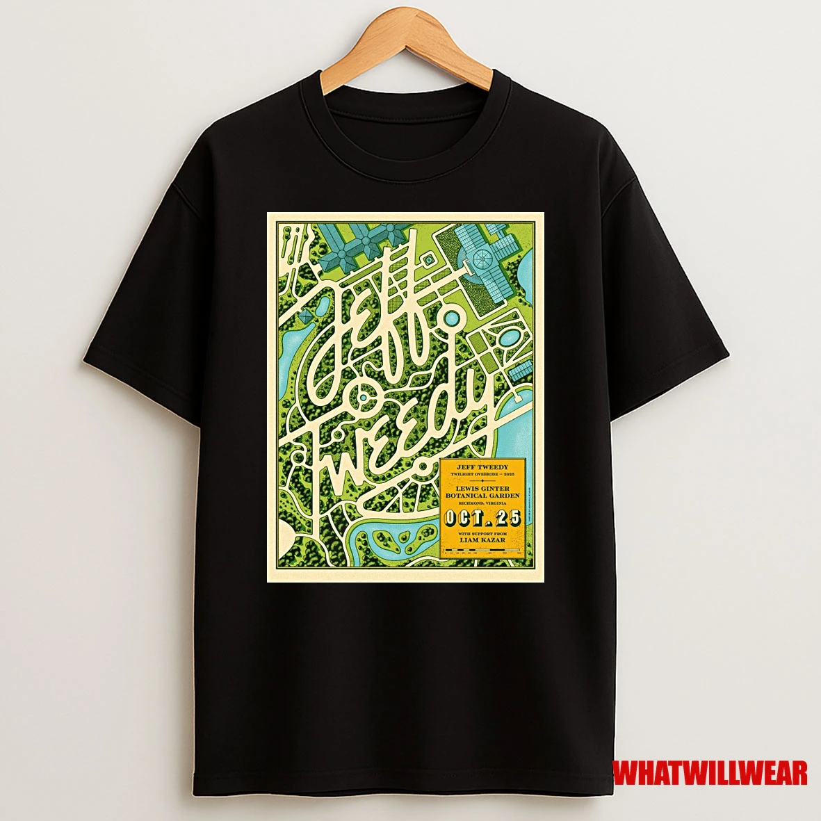 Jeff Tweedy Lewis Ginter Botanical Garden Richmond Va October 25 2025 Shirts
