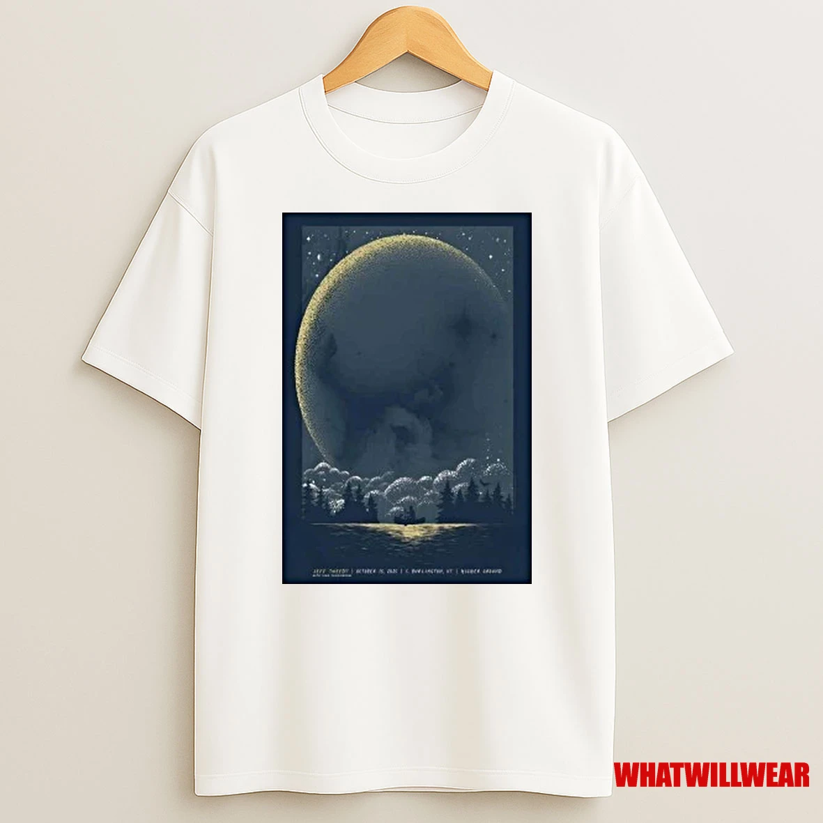Jeff Tweedy Oct 13 2025 St Burlington Tour Shirts