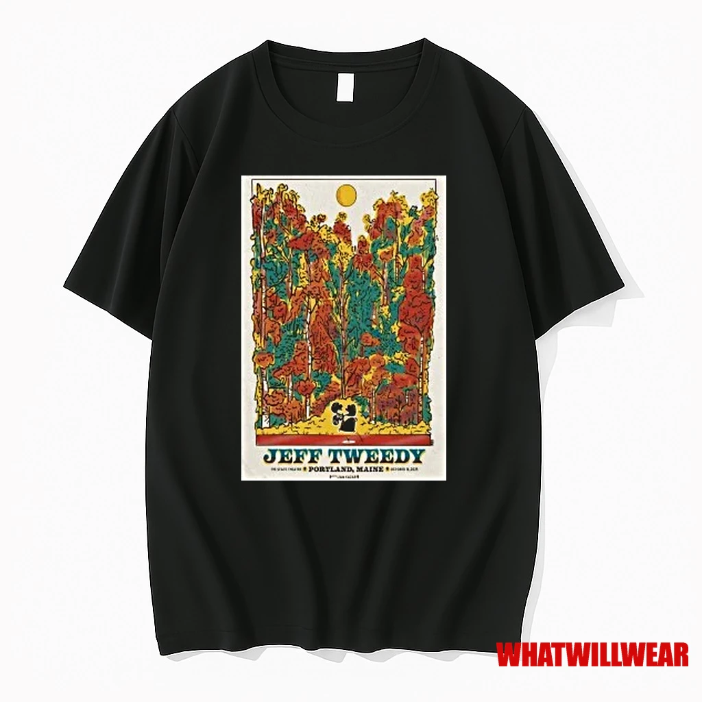 Jeff Tweedy Oct 16 2025 State Theatre In Portland Maine Shirts