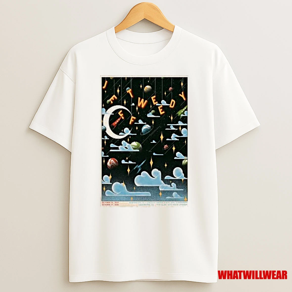 Jeff Tweedy Washington Dc October 26 27 2025 Shirts
