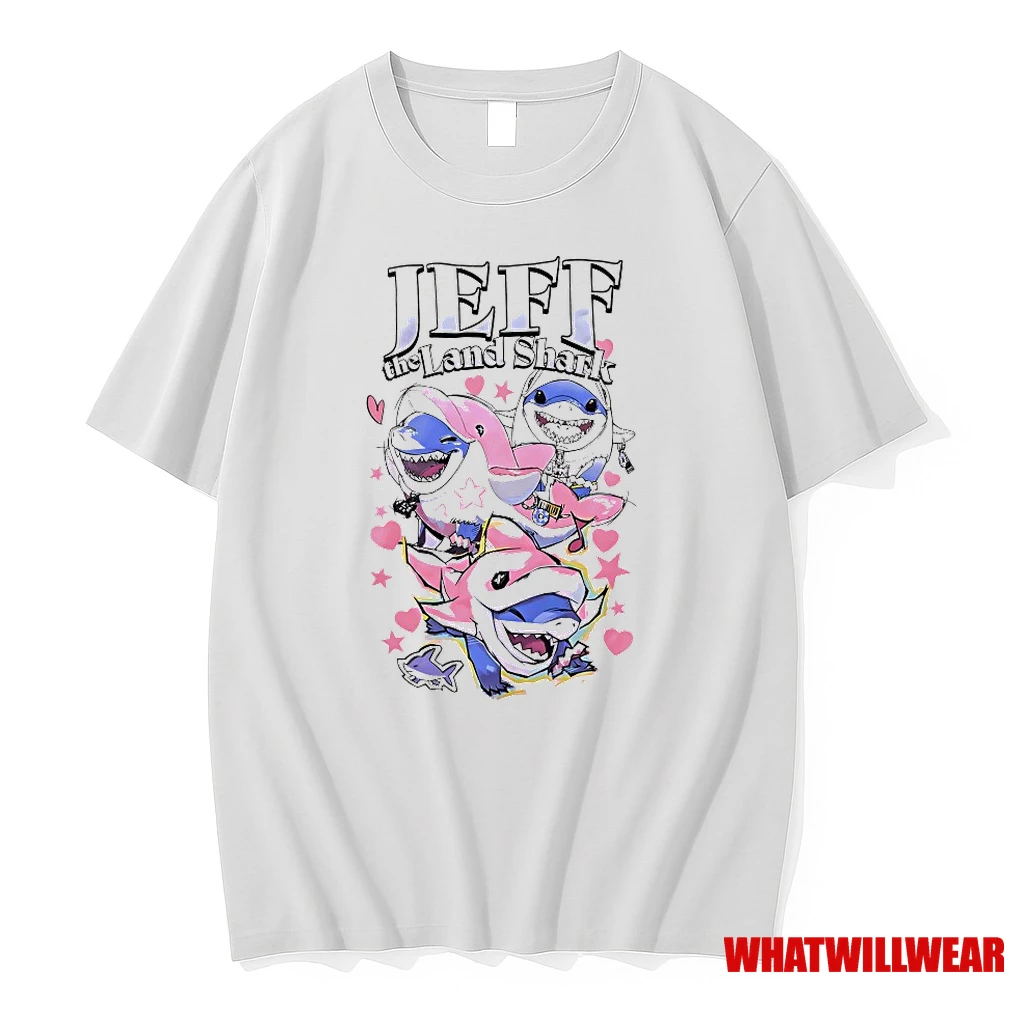 Jeff The Land Shark Hearts Shirts