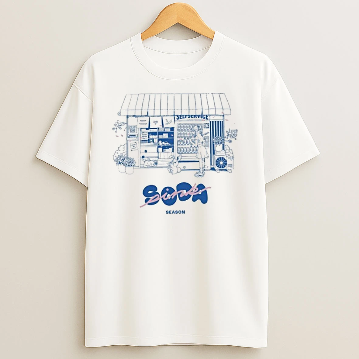Jennyan Soda Pink Season T Shirts