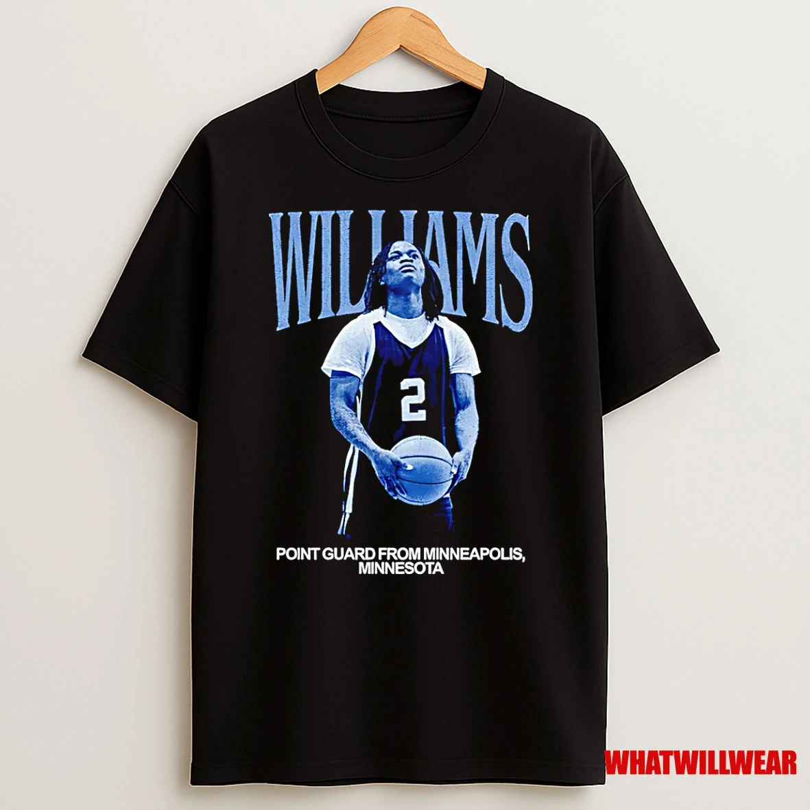 Jerome Williams Point Guard From Minneapolis Minnesota Vintage Shirts