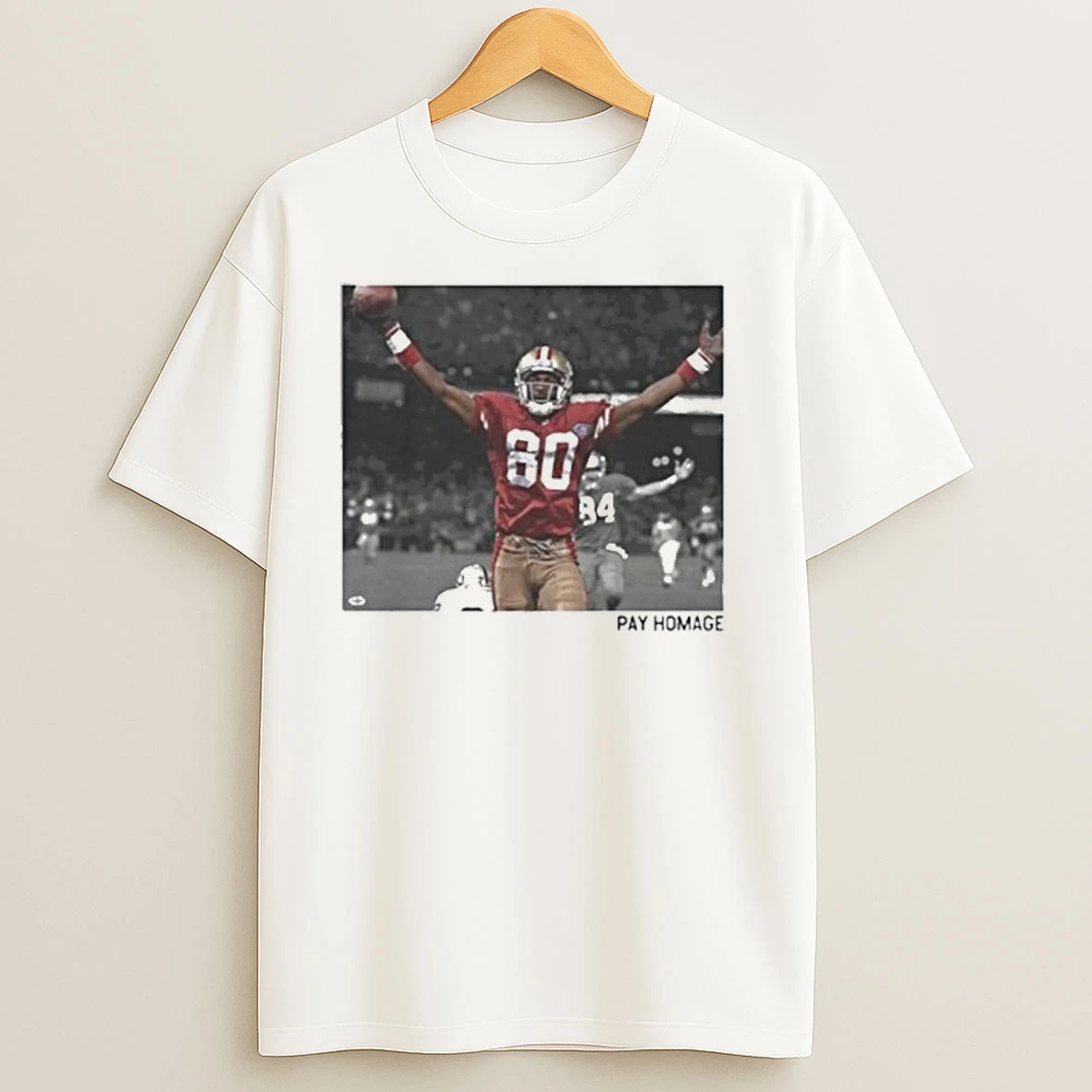 Jerry Rice San Francisco 49ers Nfl Pay Homage T Shirts