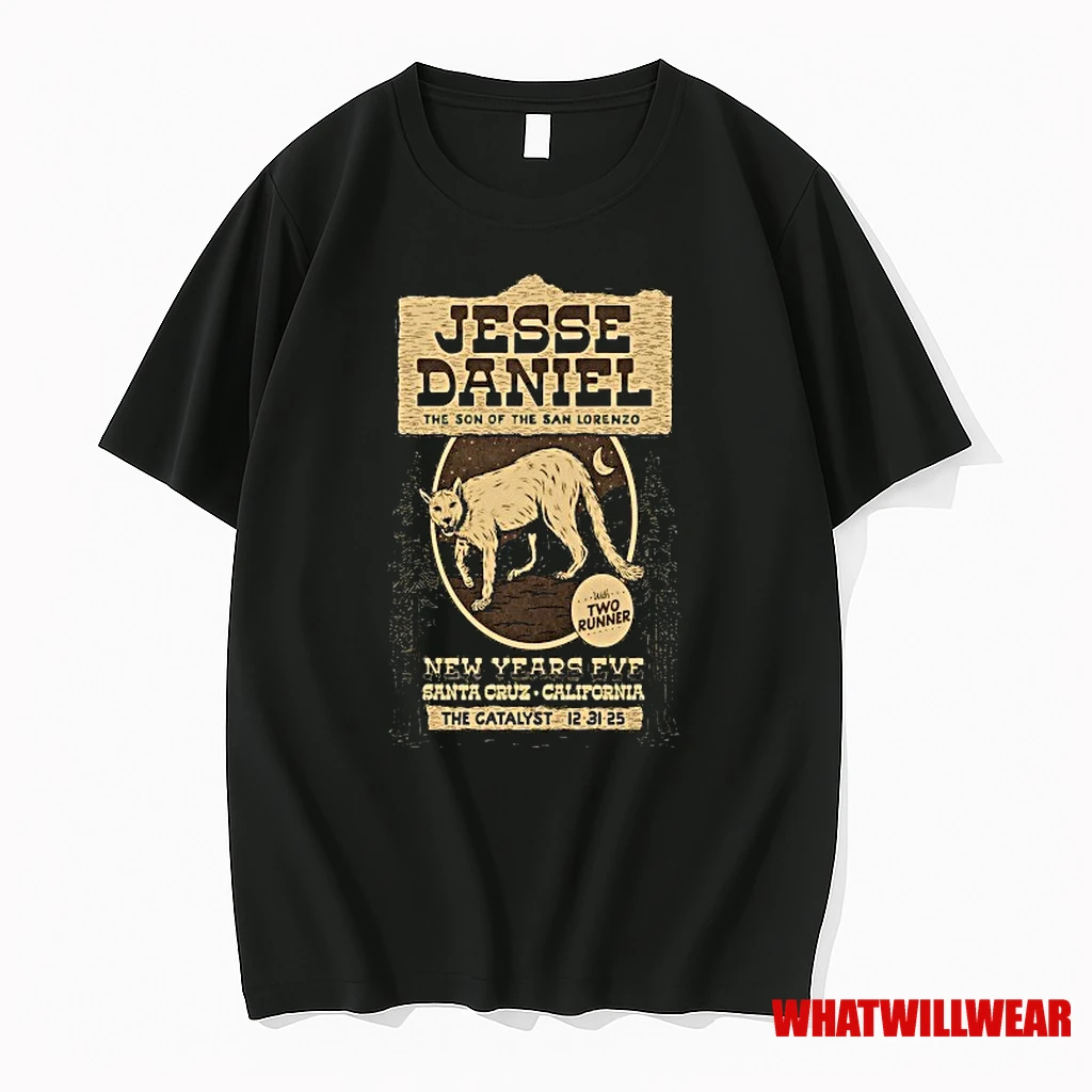 Jesse Daniel The Son Of The San Lorenzo 12 31 2025 The Catalyst Santa Cruz Ca Shirts
