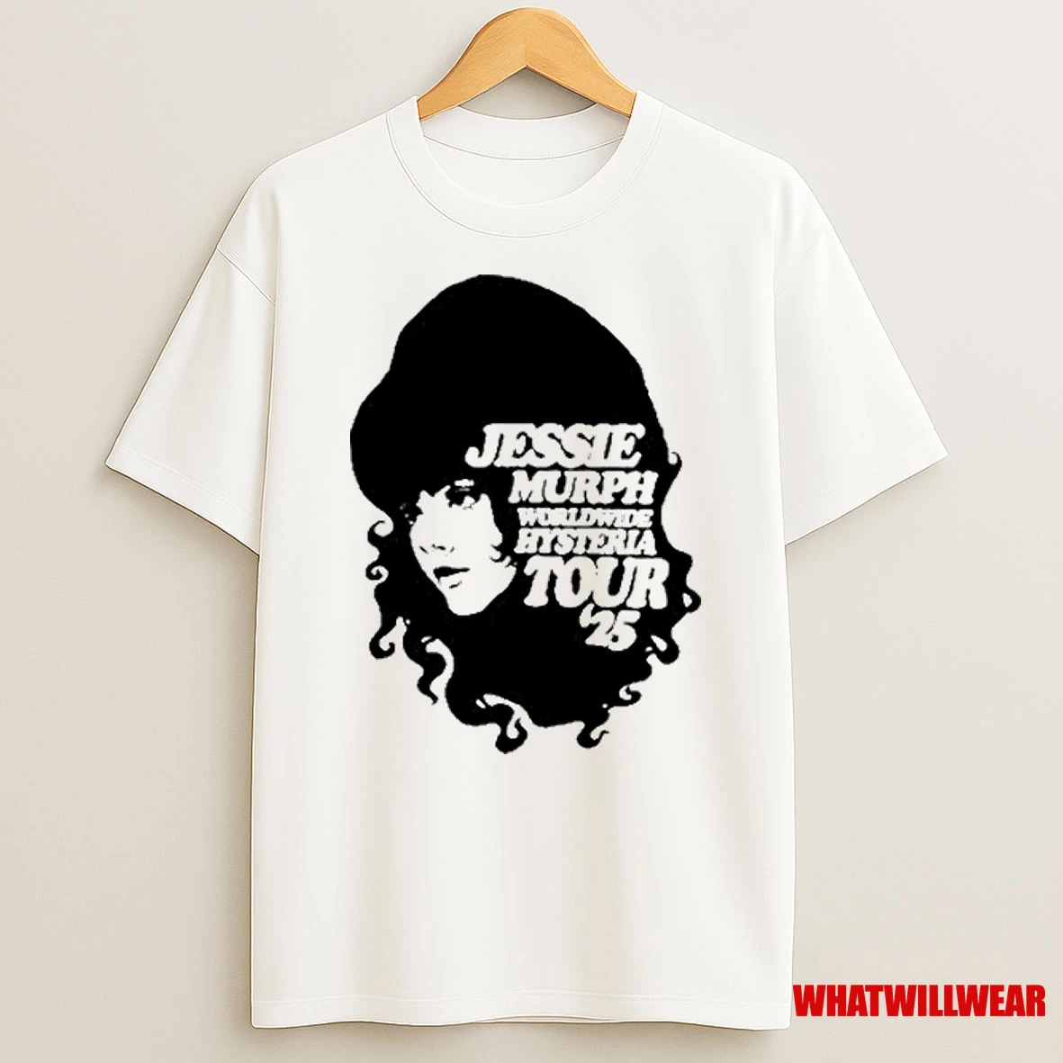 Jessie Murph Worldwide Hysteria Tour 2025 Shirts