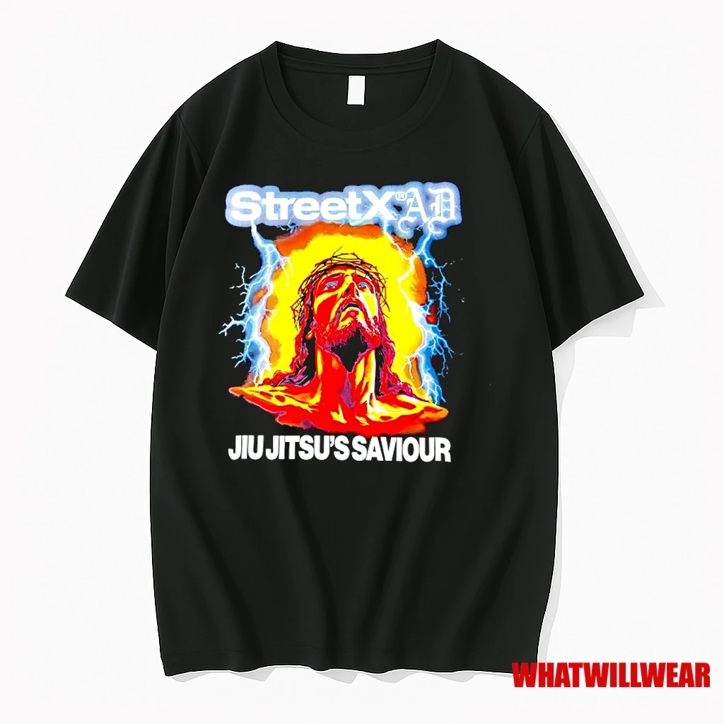 Jesus Christ Streetxad Jiu Jitsus Saviour Shirts