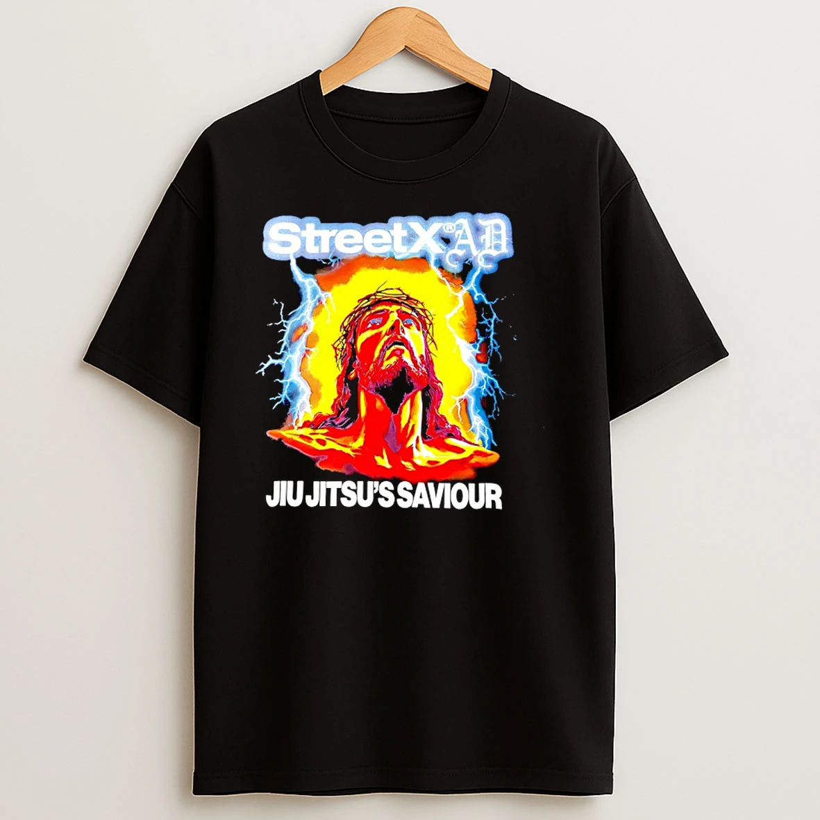 Jesus Christ Streetxad Jiu Jitsus Saviour T Shirts
