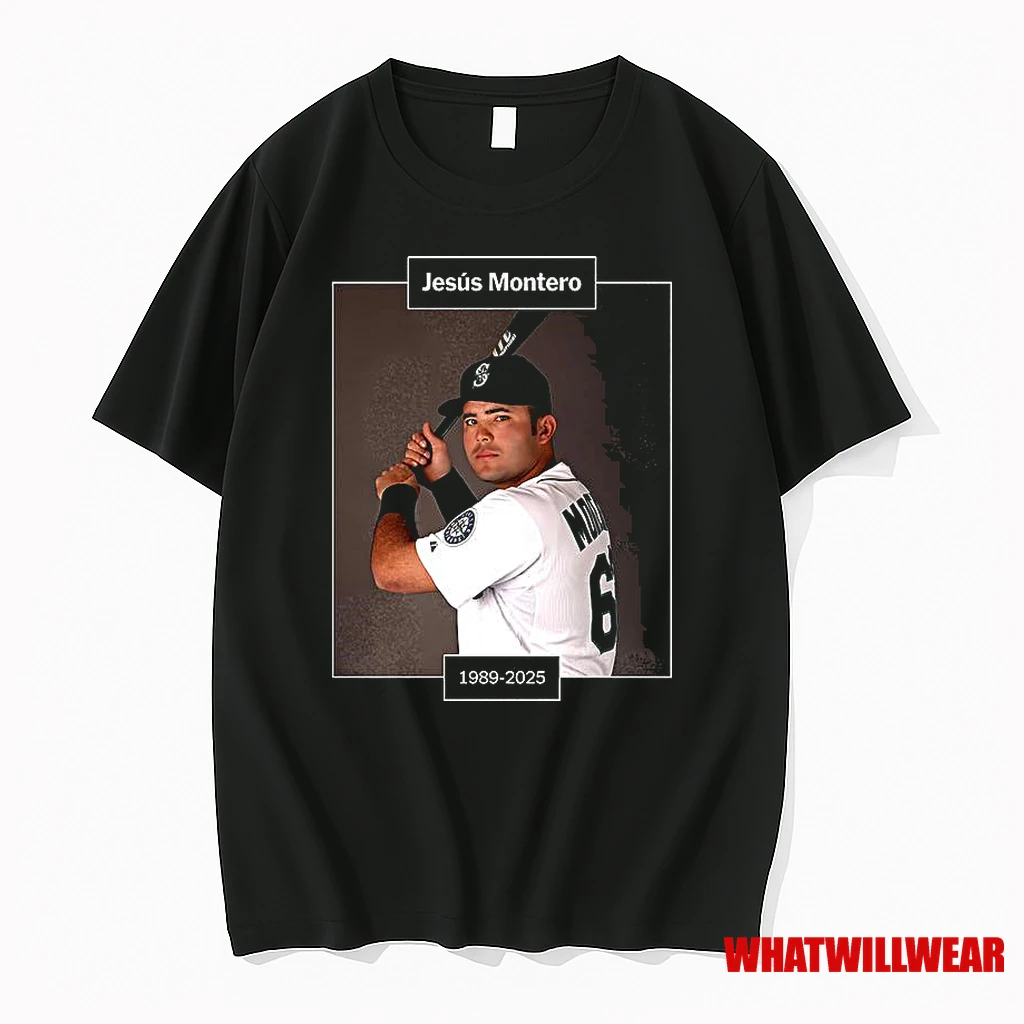 Jesus Montero 1989 2025 Seattle Mariners Shirts