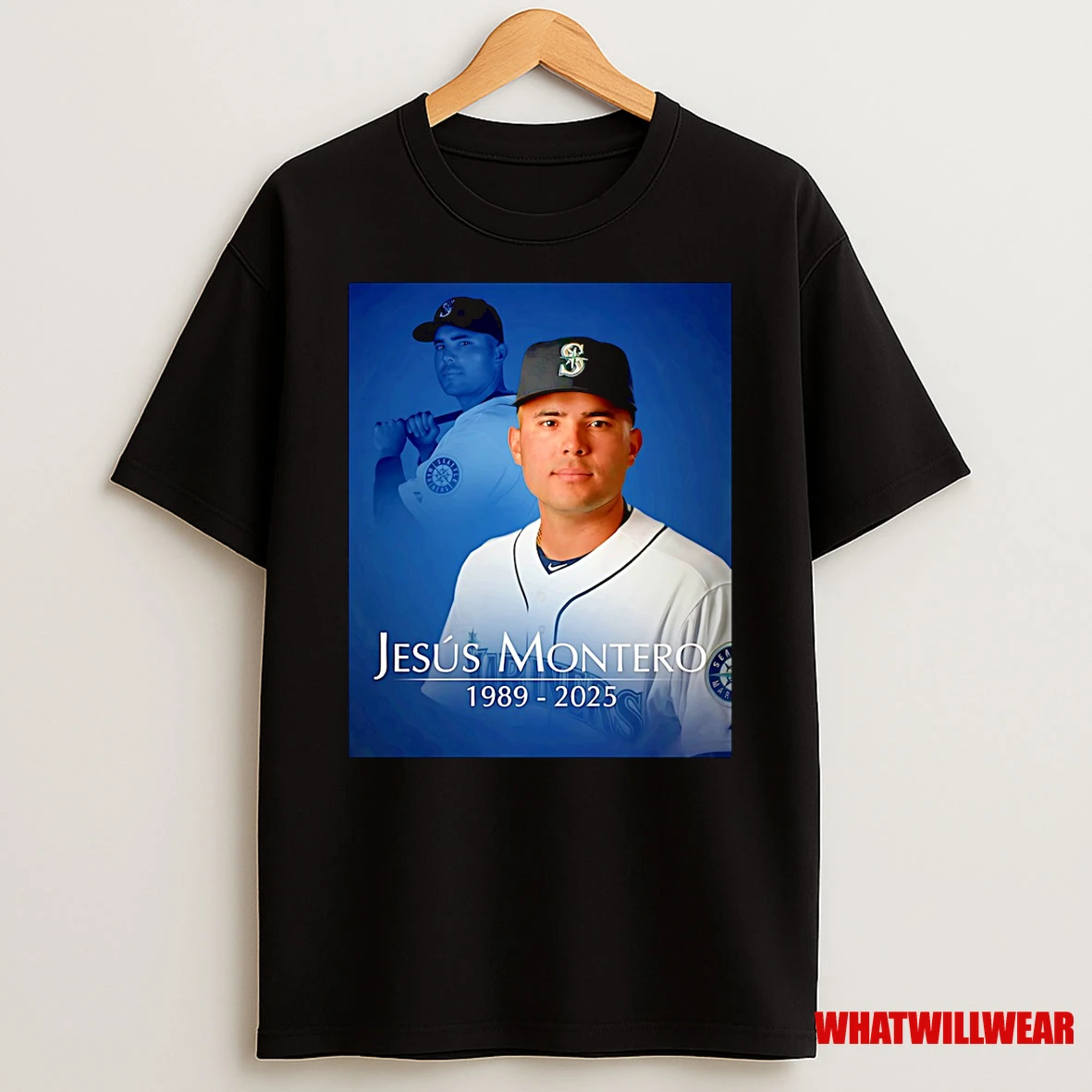 Jesus Montero Seattle Mariners Mlb 1989 2025 Thank You For The Memories Shirts