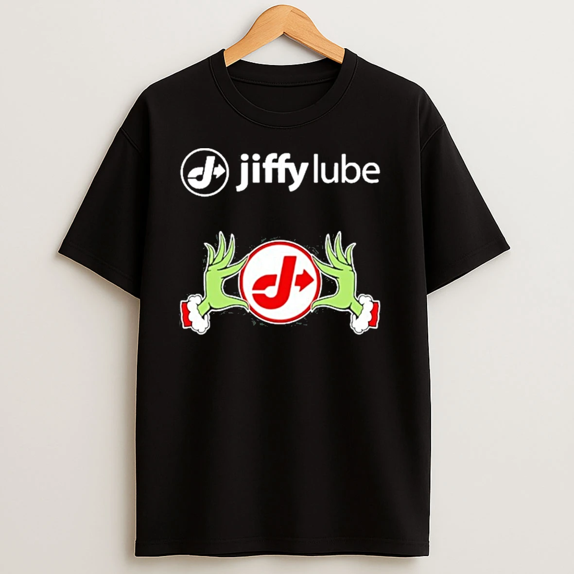 Jiffy Lube Logo Grinch Hand T Shirts