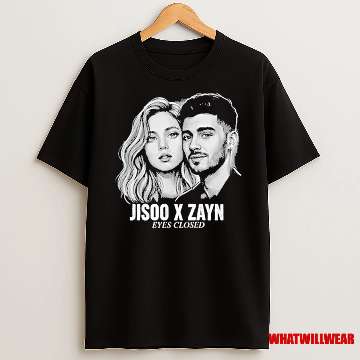 Jisoo Zayn Eyes Closed 2025 Shirts