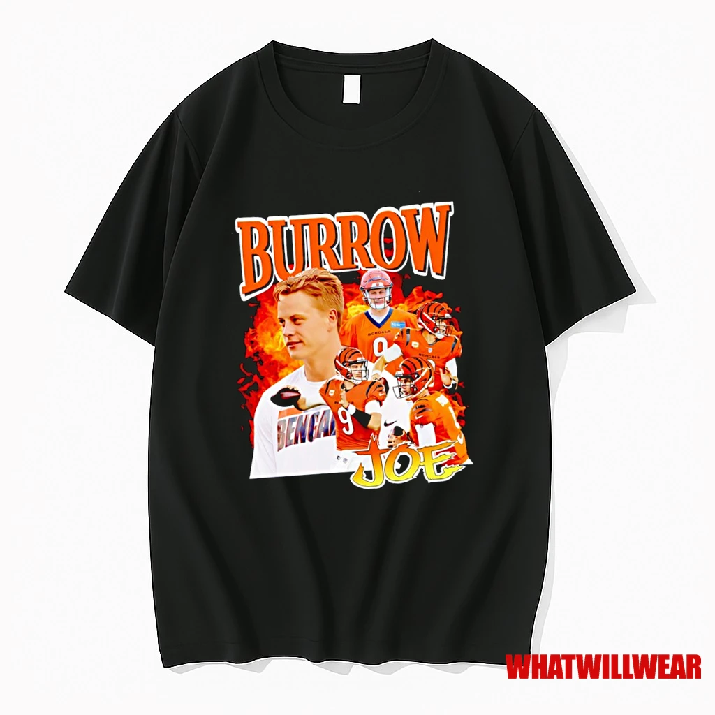 Joe Burrow Cincinnati Bengals Quarterback Logo Shirts