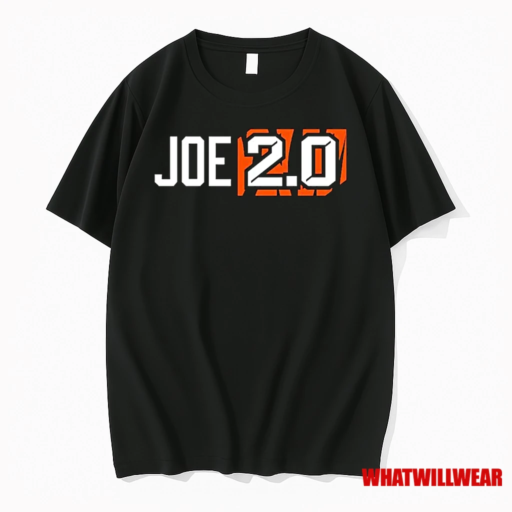 Joe Burrow Nfl Cincinnati Bengals Joe 2 0 Logo Ornaments Shirts